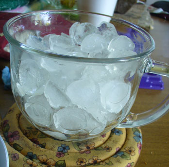 cup of ice